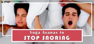 Yoga asanas to stop snoring