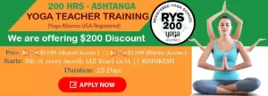 Ashtanga Yoga Teacher Training