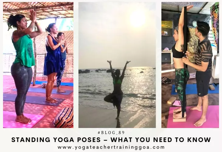 Standing Yoga poses