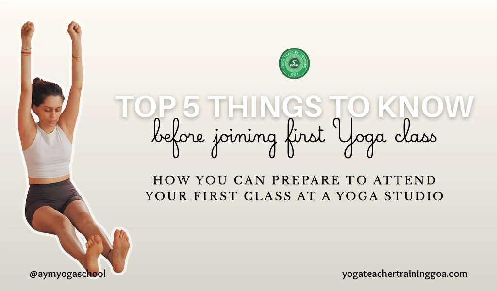 top 5 things to know before joining first yoga class